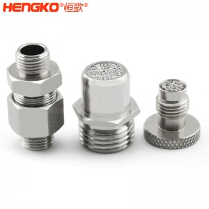 高流量無創(chuàng)呼吸機吸氣細(xì)菌過濾器進(jìn)氣口醫(yī)用級316L不銹鋼