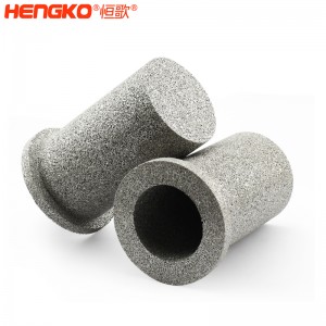 定制0.2-90um粉末燒結(jié)不銹鋼濾筒結(jié)構(gòu)穩(wěn)定抗沖擊，用于化工食品水處理