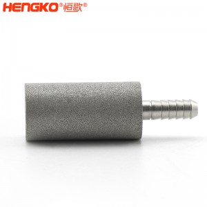 廠家定制316L粉末燒結(jié)不銹鋼過濾器曝氣頭，高強度耐腐蝕水族專用氣泡石