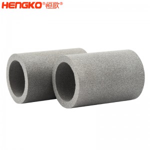 微米級(jí)燒結(jié)金屬粉末濾管筒_工業(yè)除塵器空氣濾芯